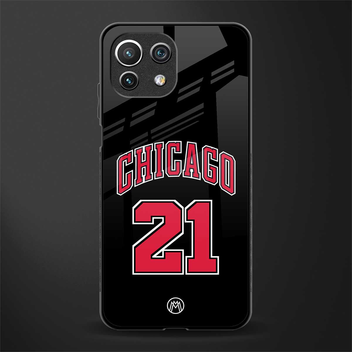 chicago 21 glass case for mi 11 lite image