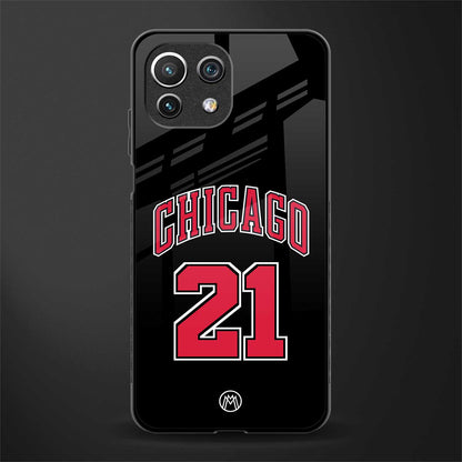chicago 21 glass case for mi 11 lite image