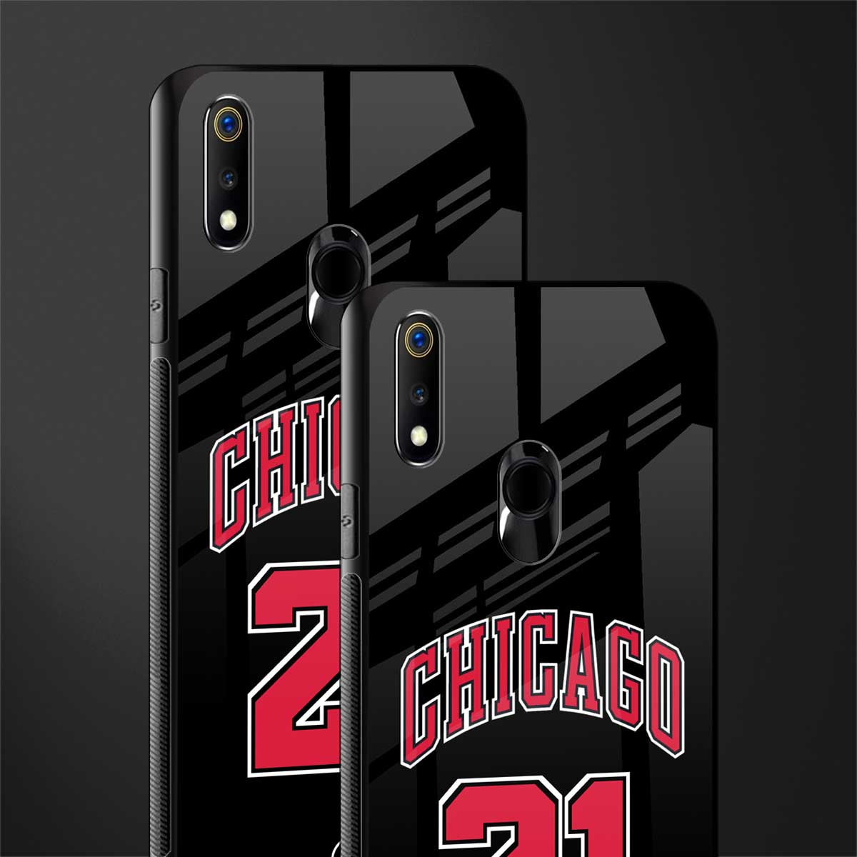 chicago 21 glass case for realme 3 pro image-2