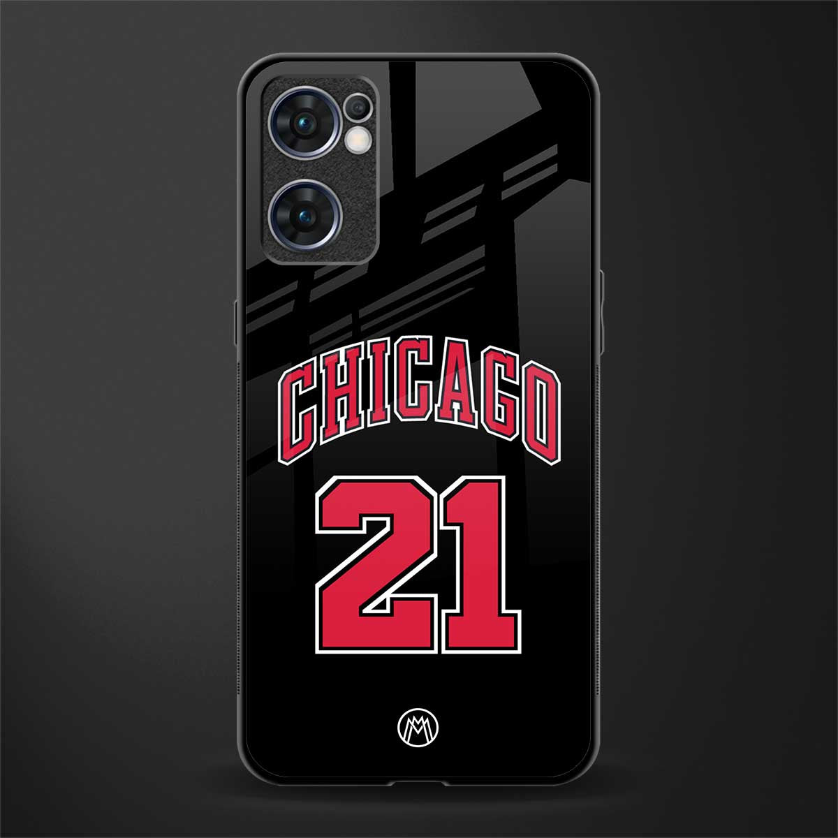 chicago 21 glass case for oppo reno7 5g image