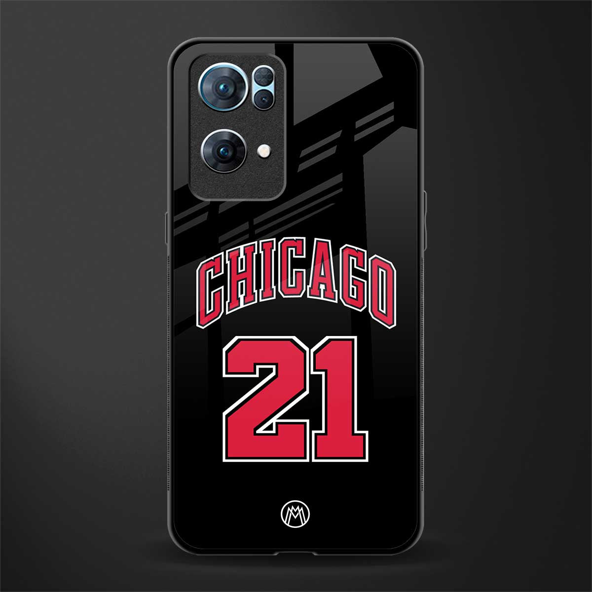 chicago 21 glass case for oppo reno7 pro 5g image