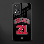 chicago 21 glass case for poco m4 pro 5g image
