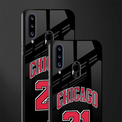 chicago 21 glass case for samsung galaxy a20s image-2