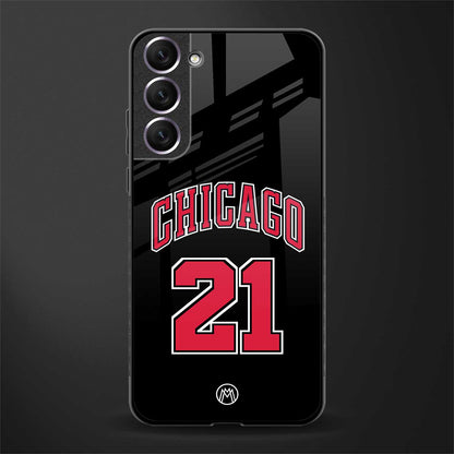 chicago 21 glass case for samsung galaxy s21 image