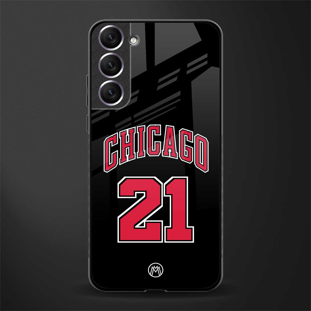 chicago 21 glass case for samsung galaxy s21 plus image