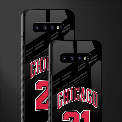 chicago 21 glass case for samsung galaxy s10 plus image-2