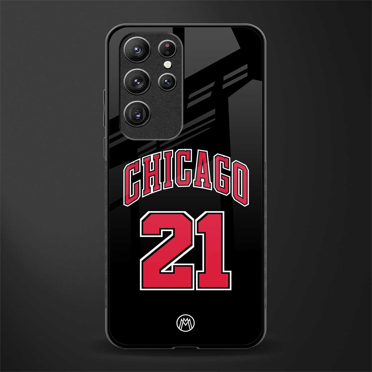 chicago 21 glass case for samsung galaxy s22 ultra 5g image