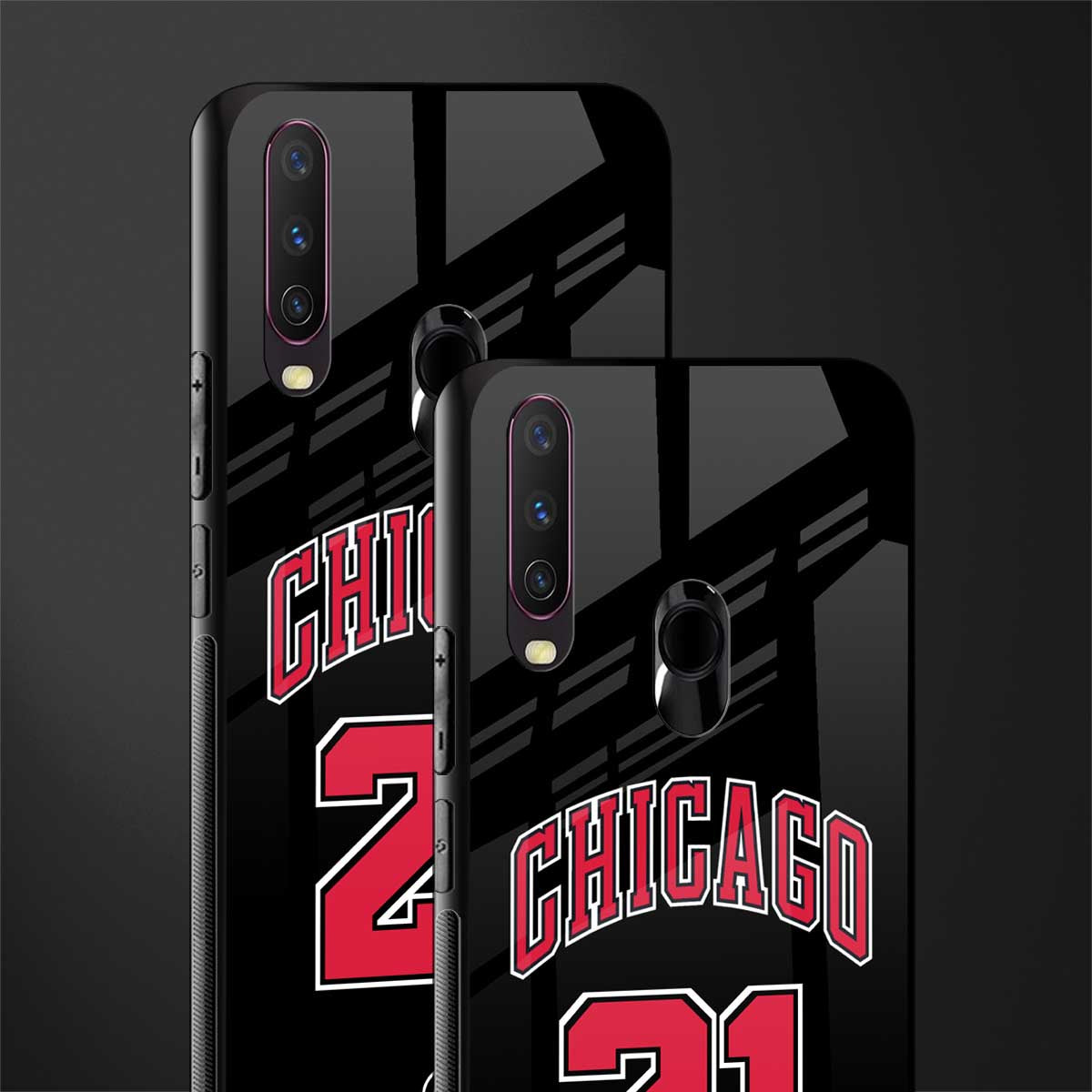 chicago 21 glass case for vivo y12 image-2