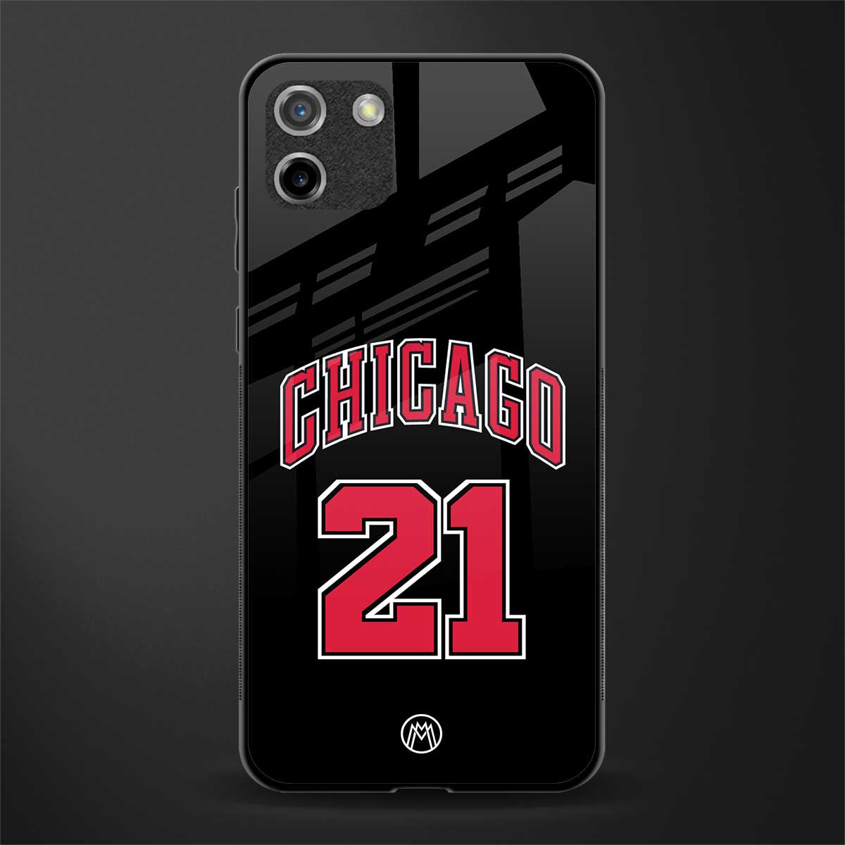 chicago 21 glass case for realme c11 image