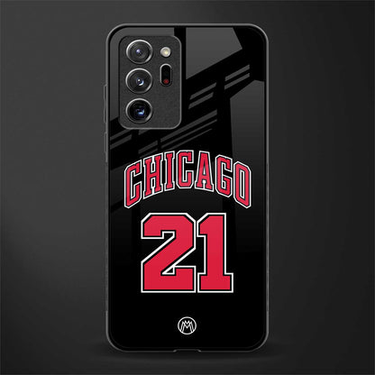 chicago 21 glass case for samsung galaxy note 20 ultra 5g image