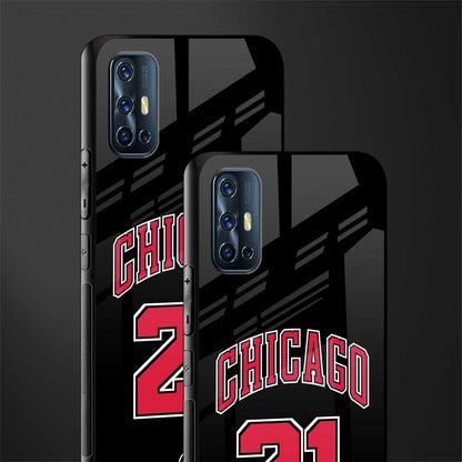 chicago 21 glass case for vivo v17 image-2
