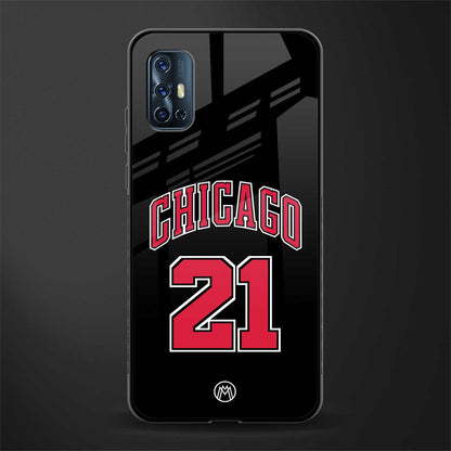 chicago 21 glass case for vivo v17 image