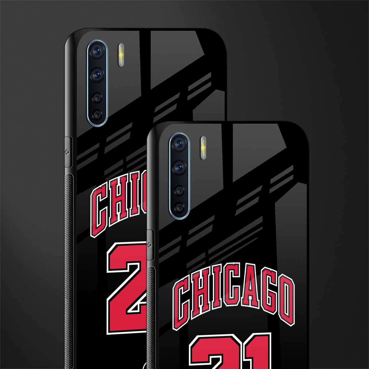 chicago 21 glass case for oppo f15 image-2