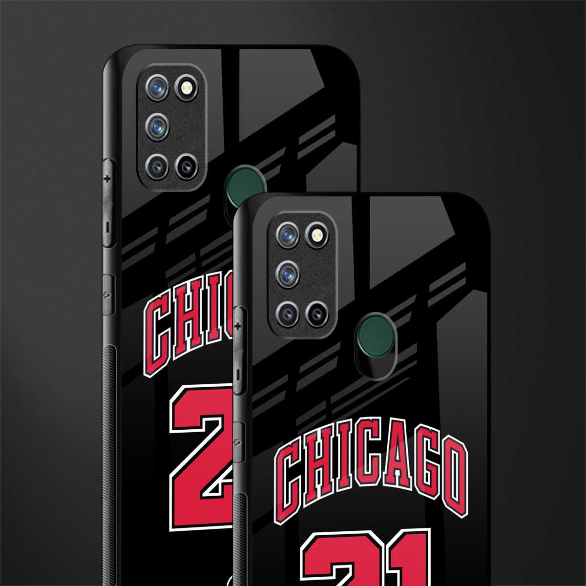 chicago 21 glass case for realme 7i image-2