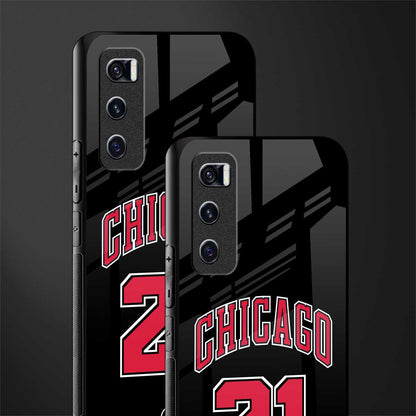 chicago 21 glass case for vivo v20 se image-2