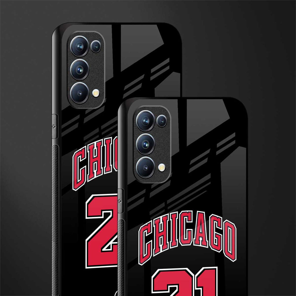 chicago 21 glass case for oppo reno 5 pro image-2