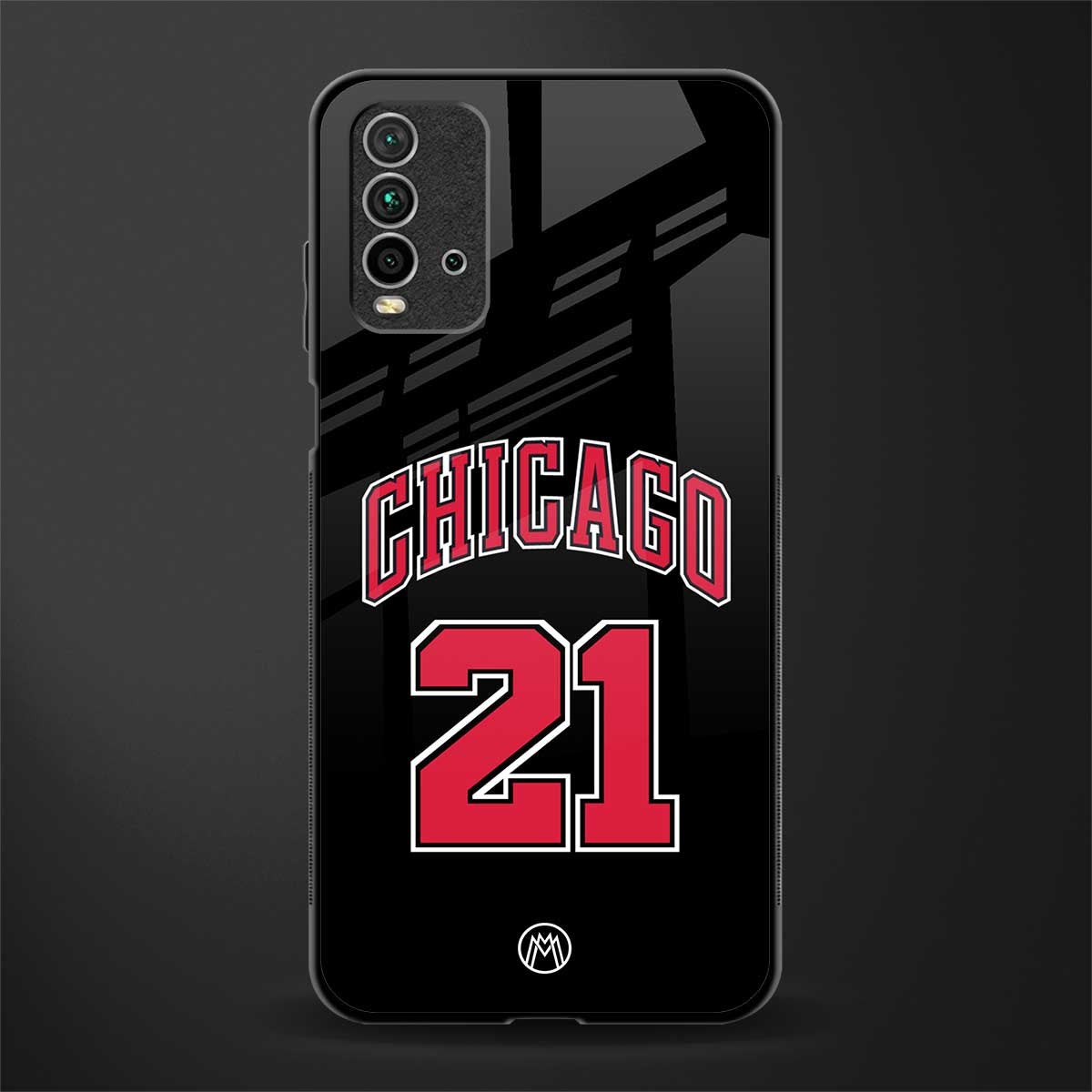 chicago 21 glass case for redmi 9 power image