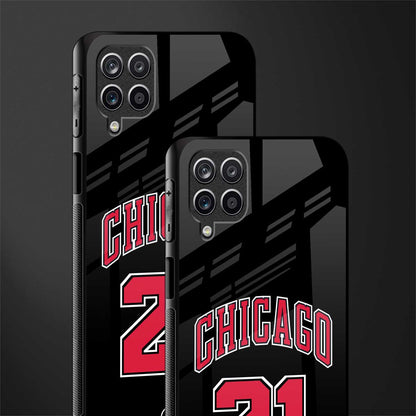 chicago 21 glass case for samsung galaxy m12 image-2