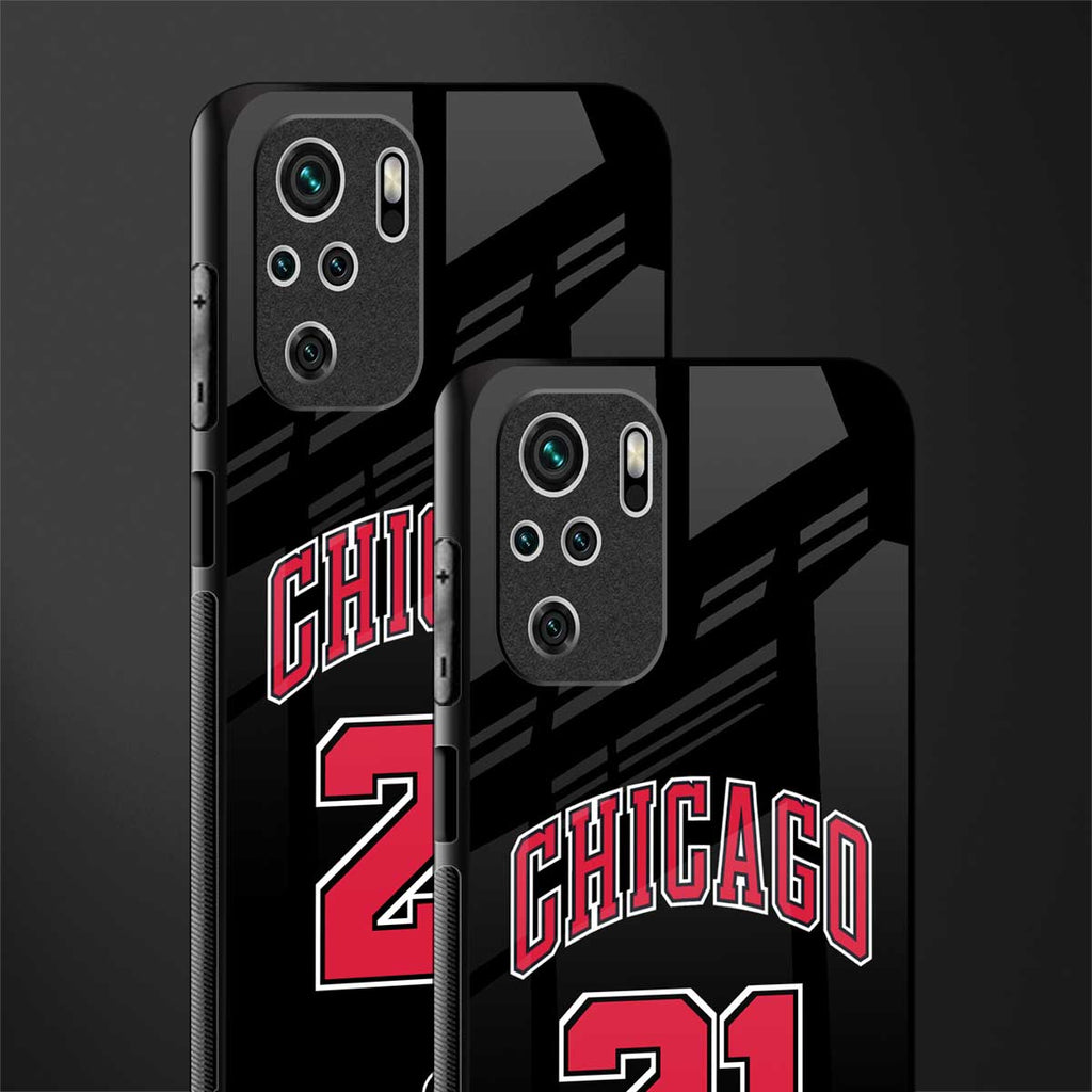 chicago 21 glass case for redmi note 10s image-2
