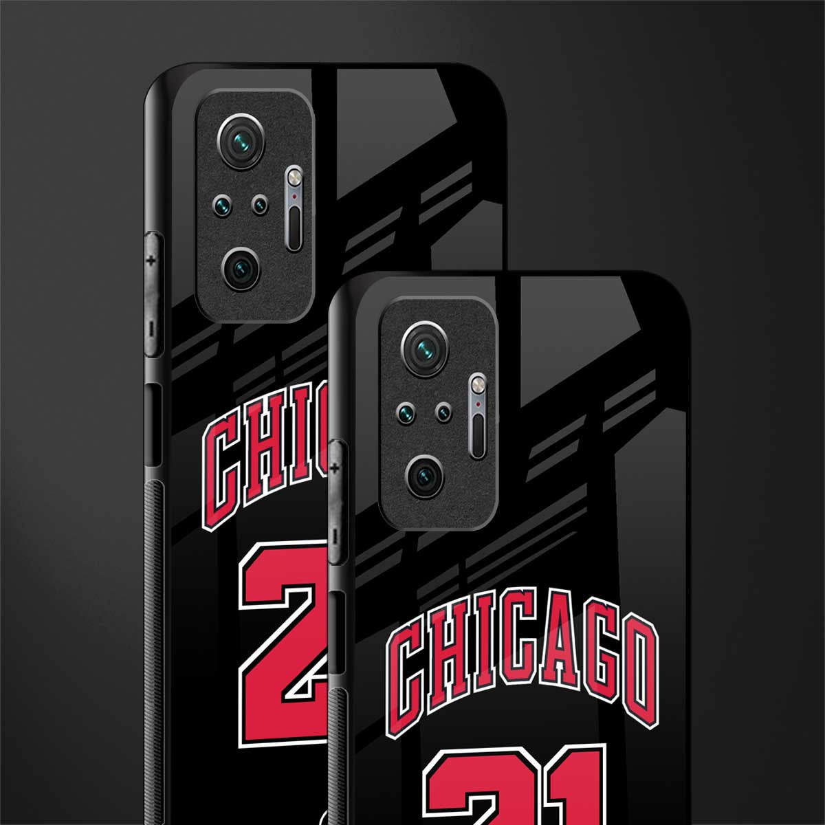 chicago 21 glass case for redmi note 10 pro max image-2