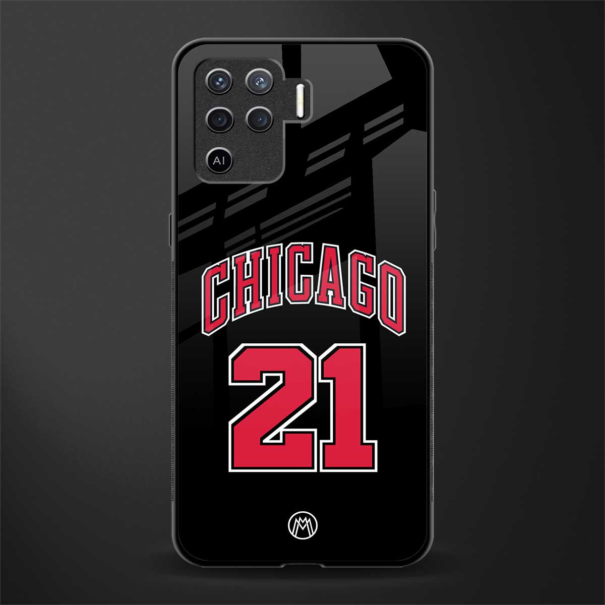 chicago 21 glass case for oppo f19 pro image