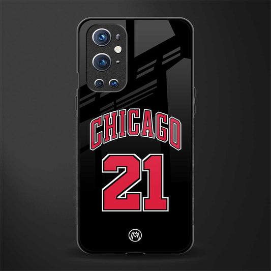 chicago 21 glass case for oneplus 9 pro image