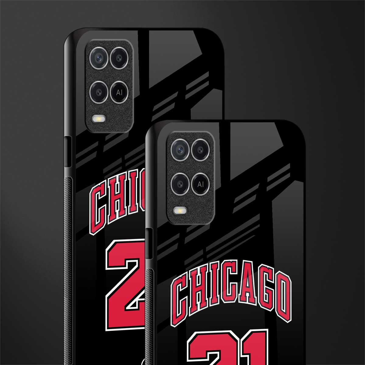 chicago 21 glass case for oppo a54 image-2