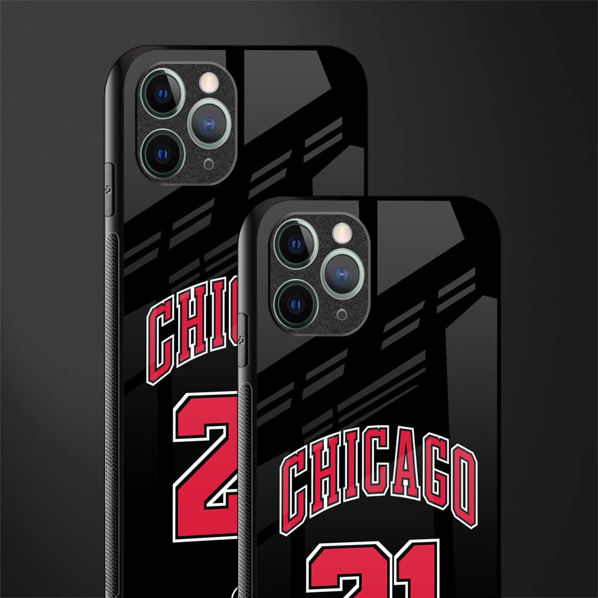 chicago 21 glass case for iphone 11 pro max image-2