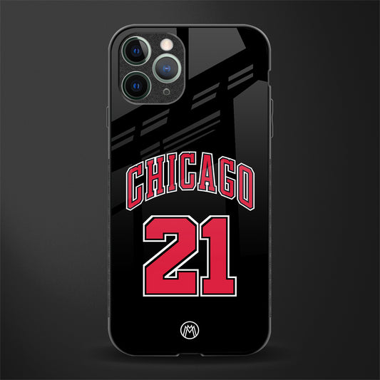 chicago 21 glass case for iphone 11 pro image