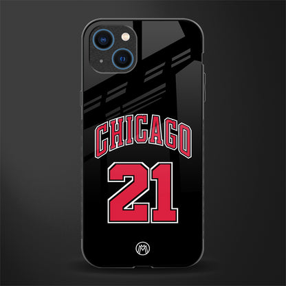 chicago 21 glass case for iphone 13 image