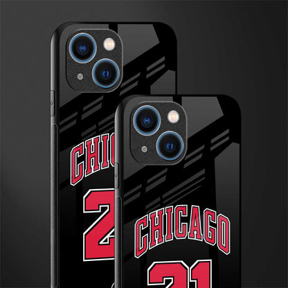 chicago 21 glass case for iphone 13 mini image-2