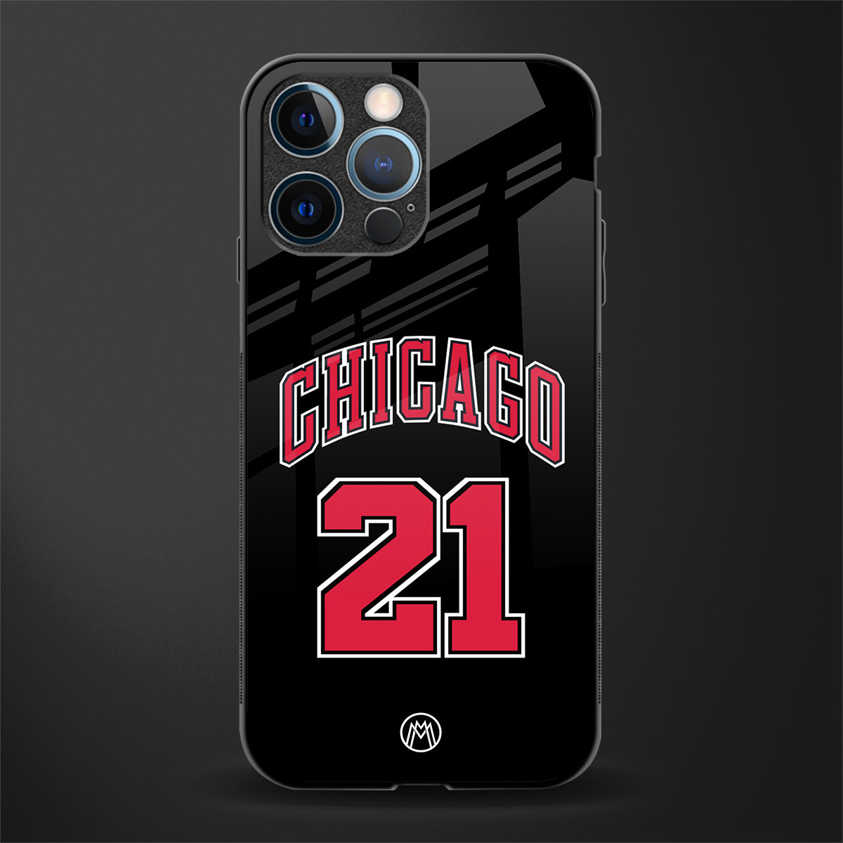 chicago 21 glass case for iphone 12 pro image