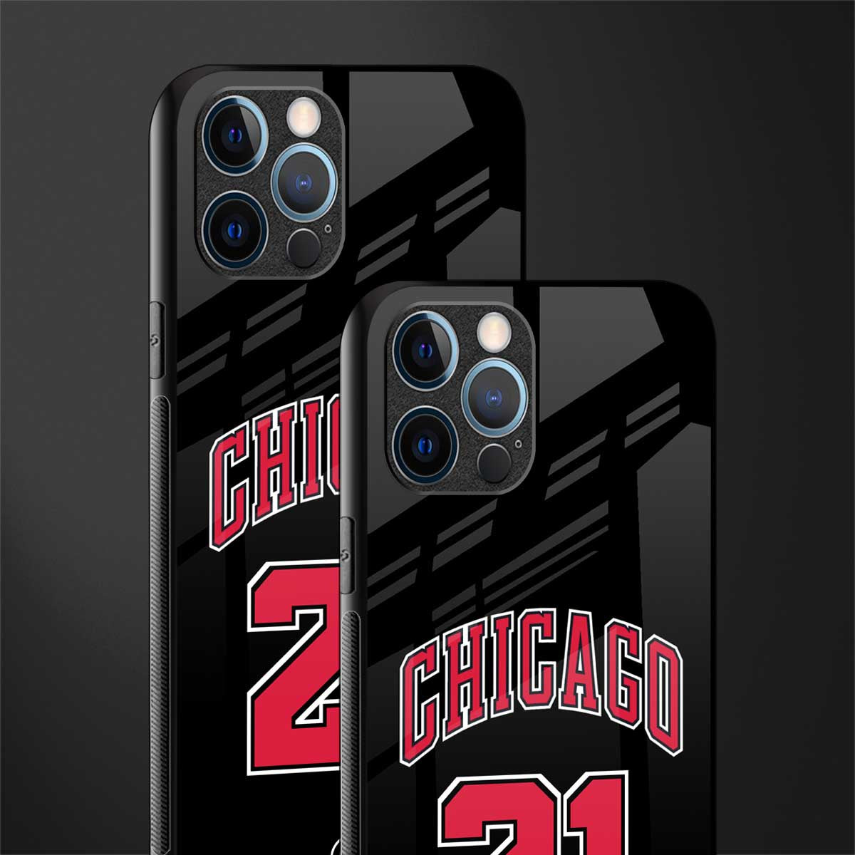 chicago 21 glass case for iphone 12 pro max image-2