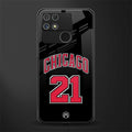 chicago 21 back phone cover | glass case for realme narzo 50a