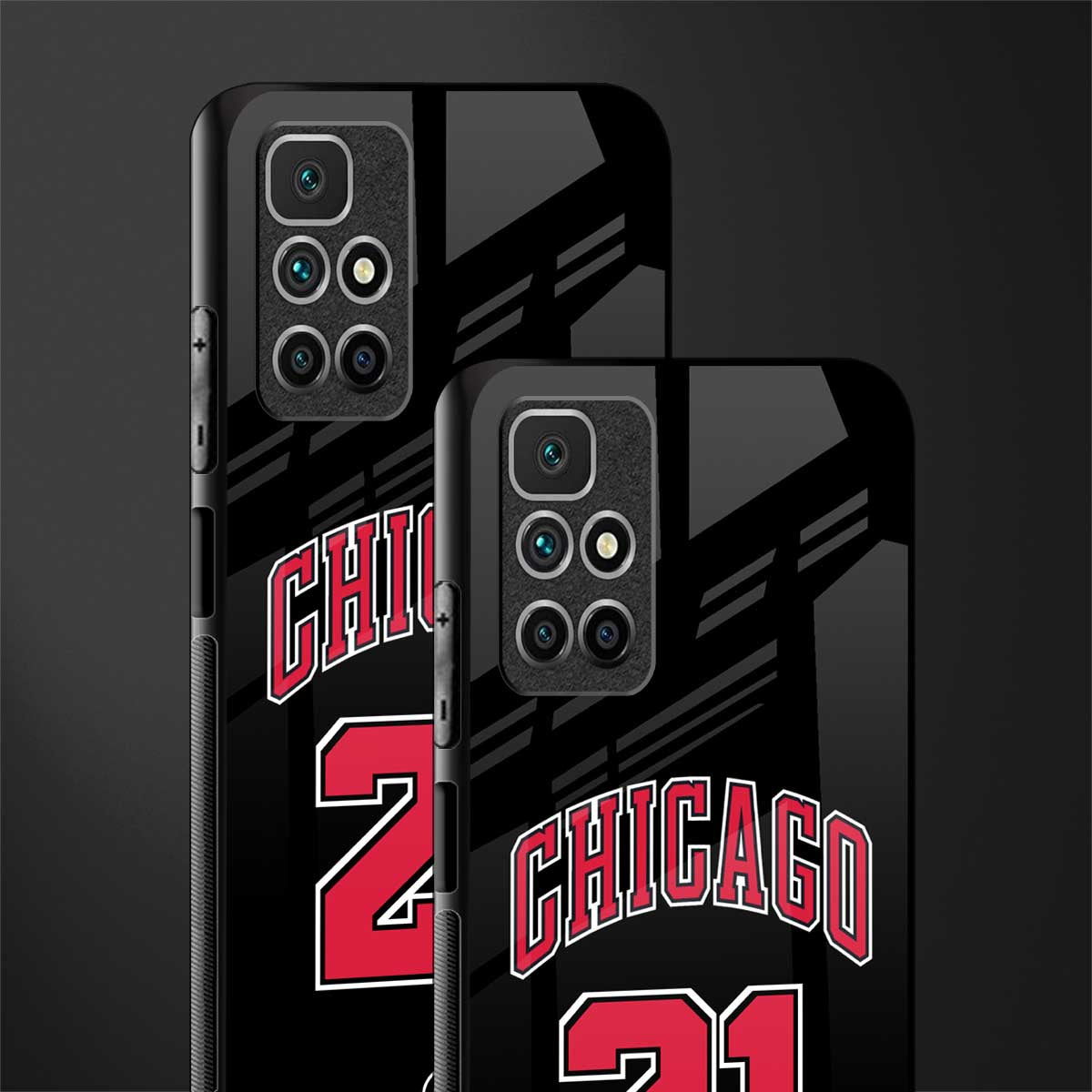 chicago 21 glass case for redmi 10 prime image-2