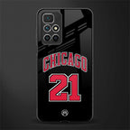 chicago 21 glass case for redmi 10 prime image