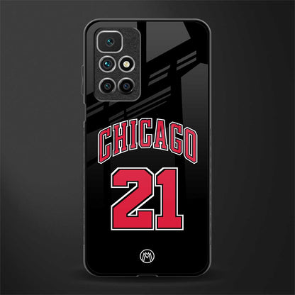 chicago 21 glass case for redmi 10 prime image