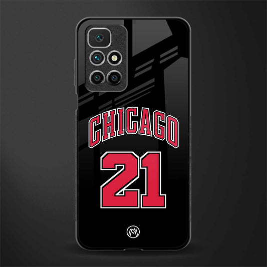 chicago 21 glass case for redmi 10 prime image