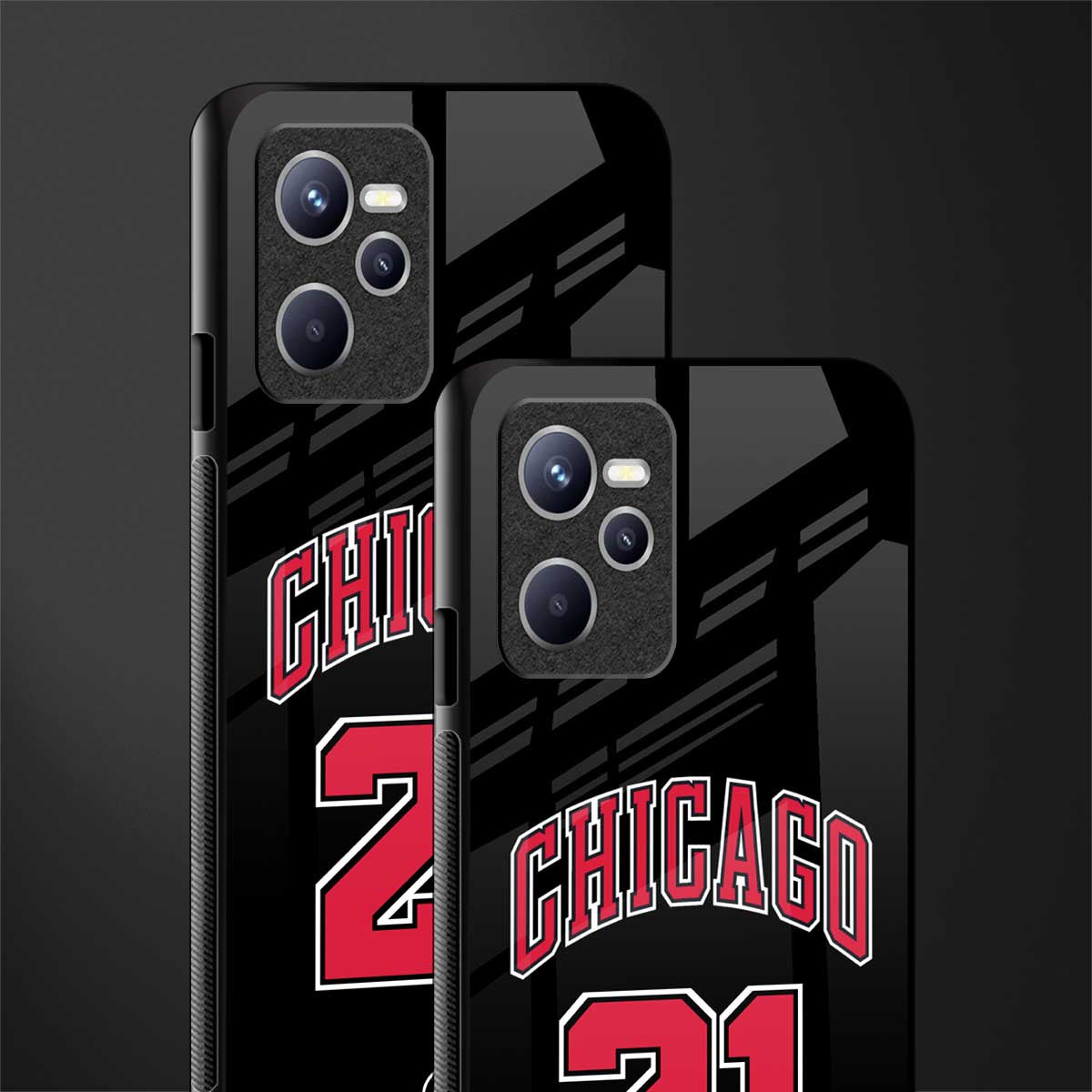 chicago 21 glass case for realme c35 image-2