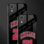 chicago 21 glass case for iphone xr image-2