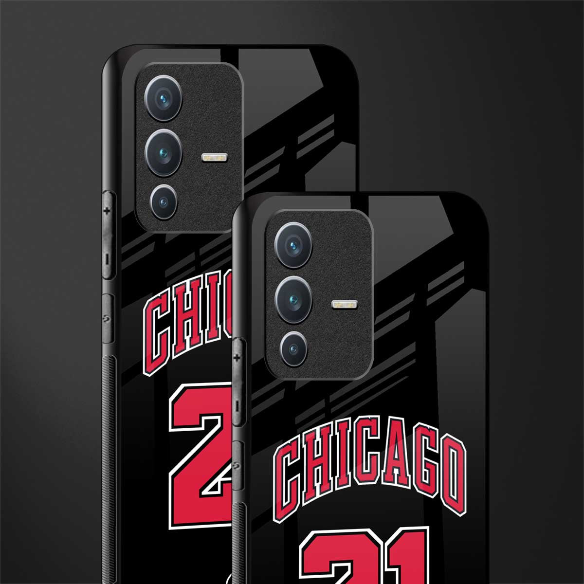 chicago 21 glass case for vivo v23 5g image-2