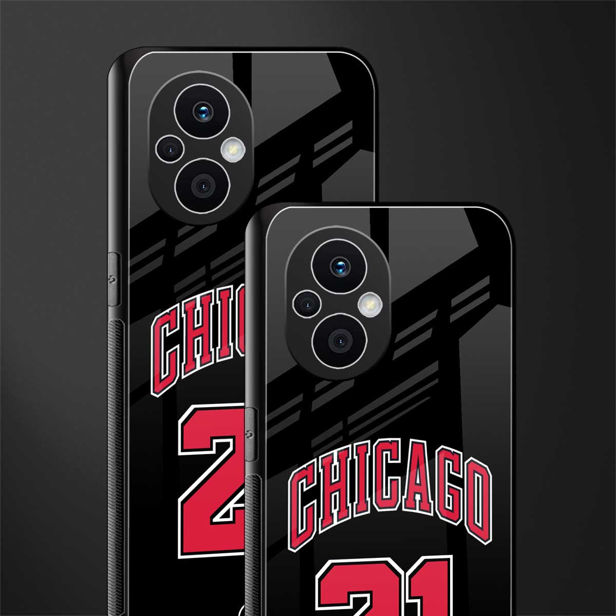 chicago 21 back phone cover | glass case for oppo f21 pro 5g