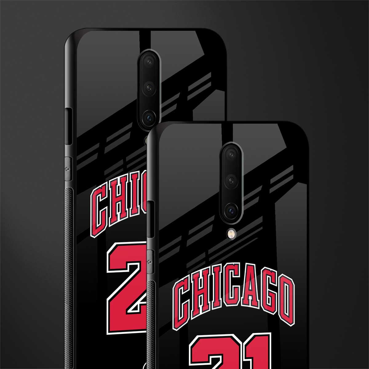 chicago 21 glass case for oneplus 7 pro image-2