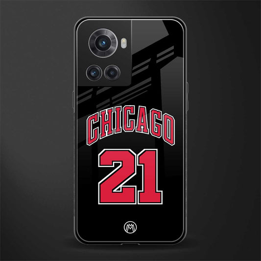 chicago 21 back phone cover | glass case for oneplus 10r 5g