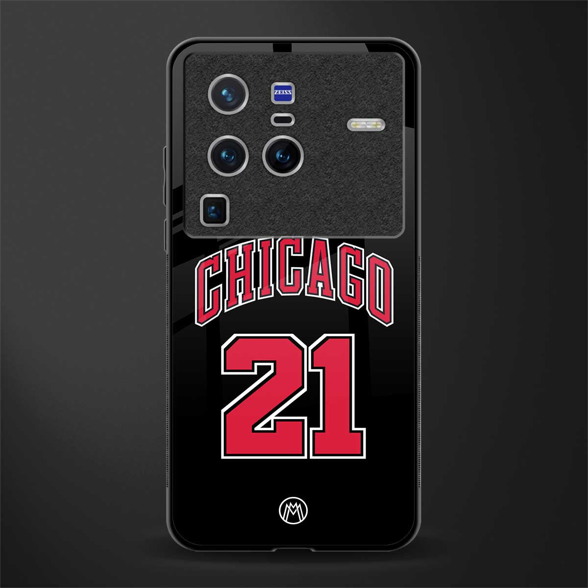 chicago 21 glass case for vivo x80 pro 5g image