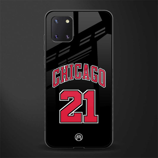 chicago 21 glass case for samsung galaxy note 10 lite image