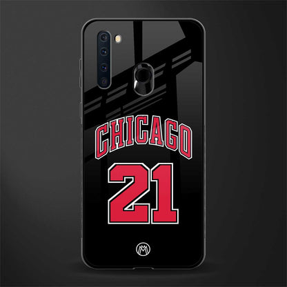 chicago 21 glass case for samsung a21 image