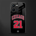 chicago 21 back phone cover | glass case for vivo y35 4g