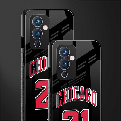chicago 21 back phone cover | glass case for oneplus 9