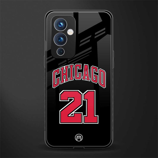 chicago 21 back phone cover | glass case for oneplus 9